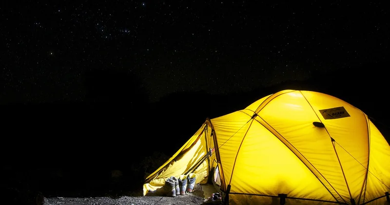 La nuit sous tente : ce que personne ne vous dit